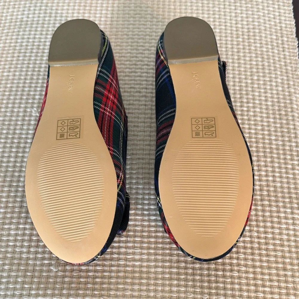 J. Crew Holiday Plaid Mary Jane Shoes - Picture 4 of 4